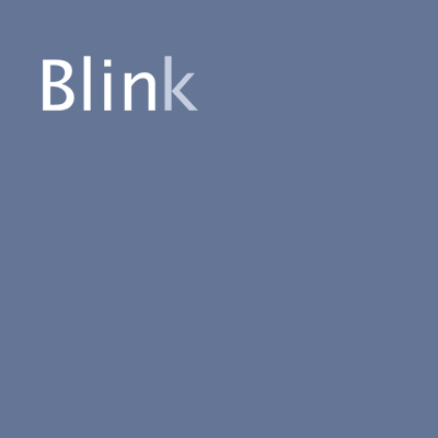 Blink Collateral